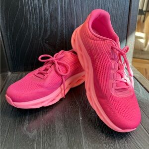 Skechers Women’s Air Cooled Goga Mat Sneakers Pink Size 9 Lightweight Comfort